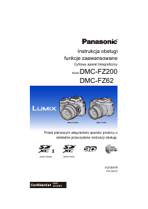 Instrukcja Panasonic DMC-FZ62 Lumix Aparat cyfrowy