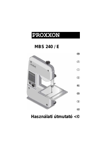 Használati útmutató Proxxon MBS 240/E Asztali dekopírfűrész