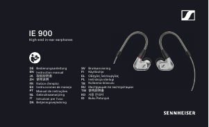 Руководство Sennheiser IE 900 Наушники