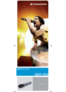 Manuale Sennheiser SKM 500-965 G3 Microfono