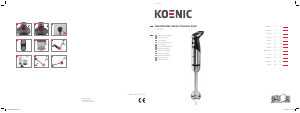 Használati útmutató Koenic KHB 800 Botmixer