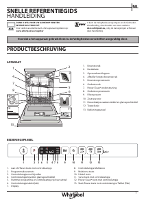 Handleiding Whirlpool WIS 7020 PEF Vaatwasser