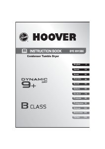 Brugsanvisning Hoover DYC 8913 BX Tørretumbler