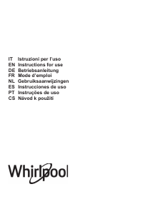 Manuale Whirlpool WVH 92 K F KIT Piano cottura