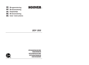 Brugsanvisning Hoover DDY 055 Opvaskemaskine