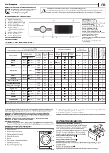 Mode d’emploi Whirlpool FFB 8458 BV FR Lave-linge