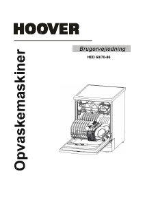 Brugsanvisning Hoover HED 70 Opvaskemaskine