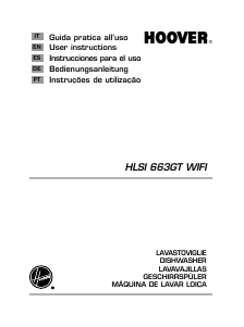 Manual Hoover HLSI 663GT WiFi Máquina de lavar louça