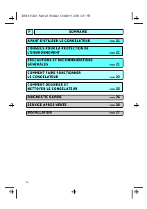 Mode d’emploi Bauknecht GKIC 9056/3 Congélateur