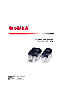 Handleiding GoDEX DT2x Labelprinter