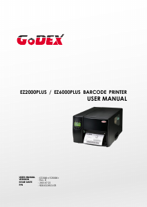 Manual GoDEX EZ2300Plus Label Printer