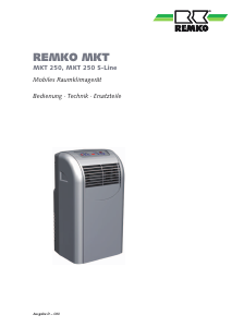 Bedienungsanleitung Remko MKT 250 S-Line Klimagerät