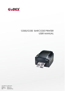 Manual GoDEX G330 Label Printer