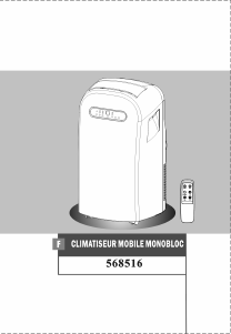 Mode d’emploi Equation WAP-267EC Climatiseur