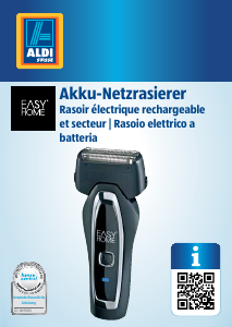 Manuale EasyHome 9113971 Rasoio elettrico