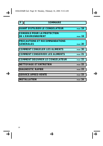 Mode d’emploi Bauknecht GTA 1901/1 Congélateur