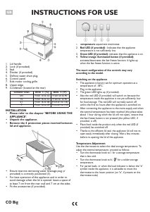 Manual Bauknecht GTA 300 OptimaPlus Freezer