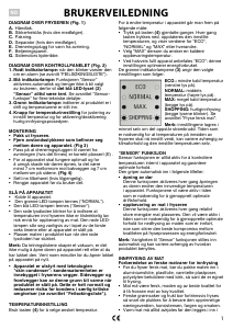 Bruksanvisning Bauknecht GTE 508 FA Fryser