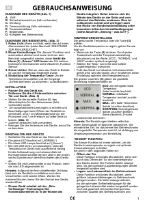 Bedienungsanleitung Bauknecht GTE 508 FA Gefrierschrank