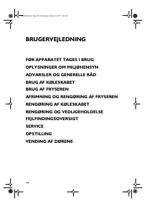 Brugsanvisning Bauknecht KDA 1950 WS Køle-fryseskab