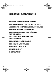 Bedienungsanleitung Bauknecht KDA 2860 Kühl-gefrierkombination