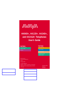 Bruksanvisning Avaya 4424D+ Magix Telefon