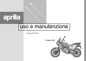 Manuale Aprilia Pegaso 650 (1996) Motocicletta