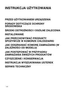 Instrukcja Bauknecht KGA 325 OPTIMA/WH Lodówko-zamrażarka