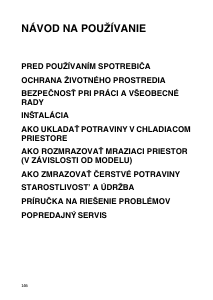 Návod Bauknecht KGA 355 OPTIMA WS Chladnička s mrazničkou