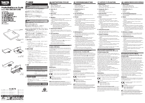 Bedienungsanleitung Tanita HD-381 Waage