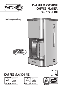 Bedienungsanleitung Switch On CM-A001 Kaffeemaschine