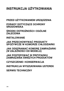 Instrukcja Bauknecht KGEA 355 OPTIMA IN Lodówko-zamrażarka