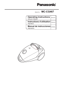 Manual Panasonic MC-CG467 Vacuum Cleaner