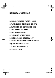 Brugsanvisning Bauknecht KGI 3112/A Køle-fryseskab