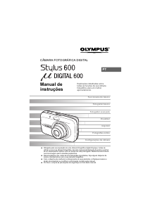 Manual Olympus Stylus 600 Câmara digital