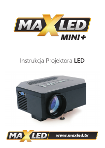 Instrukcja Maxled Mini+ Projektor