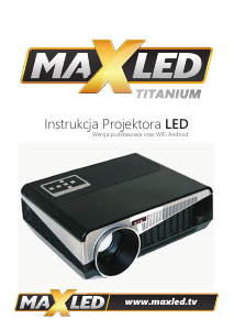 Instrukcja Maxled Titanium Projektor