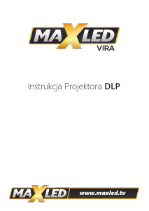 Instrukcja Maxled Vira Projektor