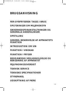 Brugsanvisning Bauknecht KGIW 3600/A Køle-fryseskab