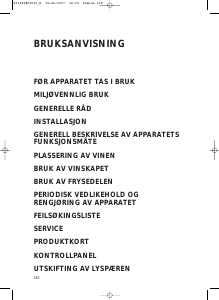 Bruksanvisning Bauknecht KGIW 3600/A Kjøle-fryseskap
