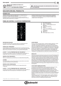 Manual de uso Bauknecht KGN 1830D IN Frigorífico combinado