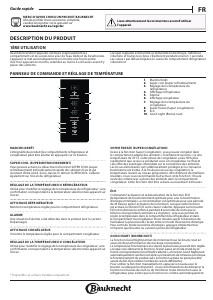 Mode d’emploi Bauknecht KGN 2030D IN Réfrigérateur combiné