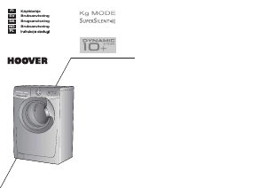 Käyttöohje Hoover DST 10146 PG Pesukone