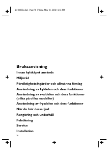 Bruksanvisning Bauknecht KGNB 3500/1 Kyl-frys