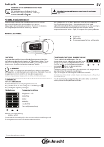 Bruksanvisning Bauknecht KRIF 1202 Kyl-frys