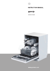 Manual Gorenje GV61214UK Dishwasher