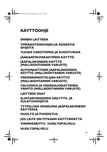 Käyttöohje Bauknecht KSN 521 IO Jääkaappipakastin