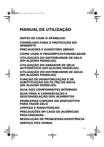 Manual Bauknecht KSN 521 IO Frigorífico combinado