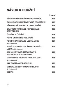 Manuál Bauknecht KSN 575 OP IN Lednice s mrazákem