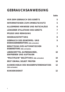 Manual Bauknecht KSN 575 OP IN Combina frigorifica